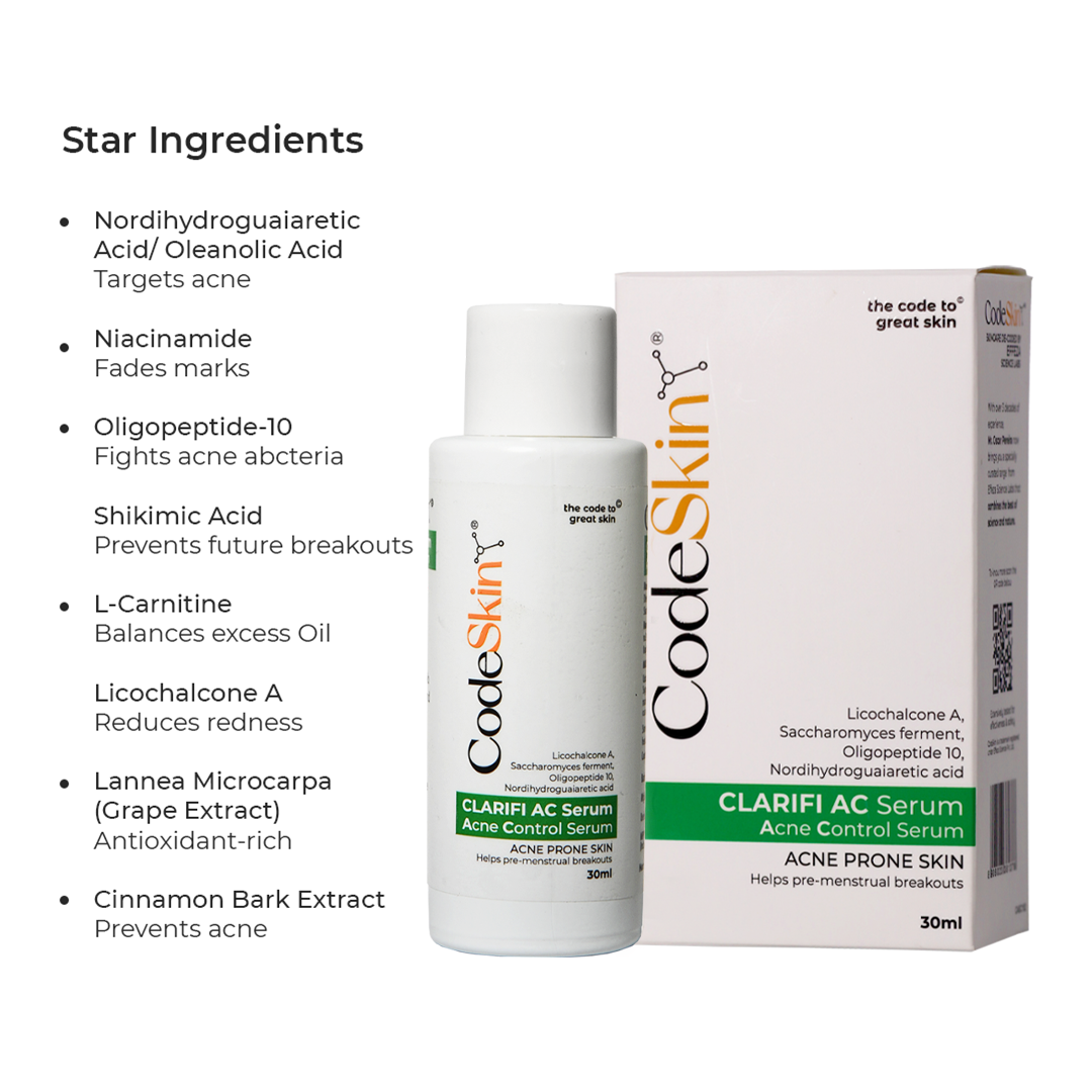 CodeSkin CLARIFI AC Serum - Acne Control Serum