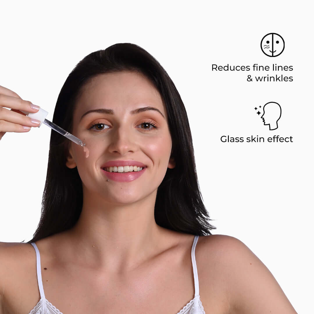 Image of Women applying serum