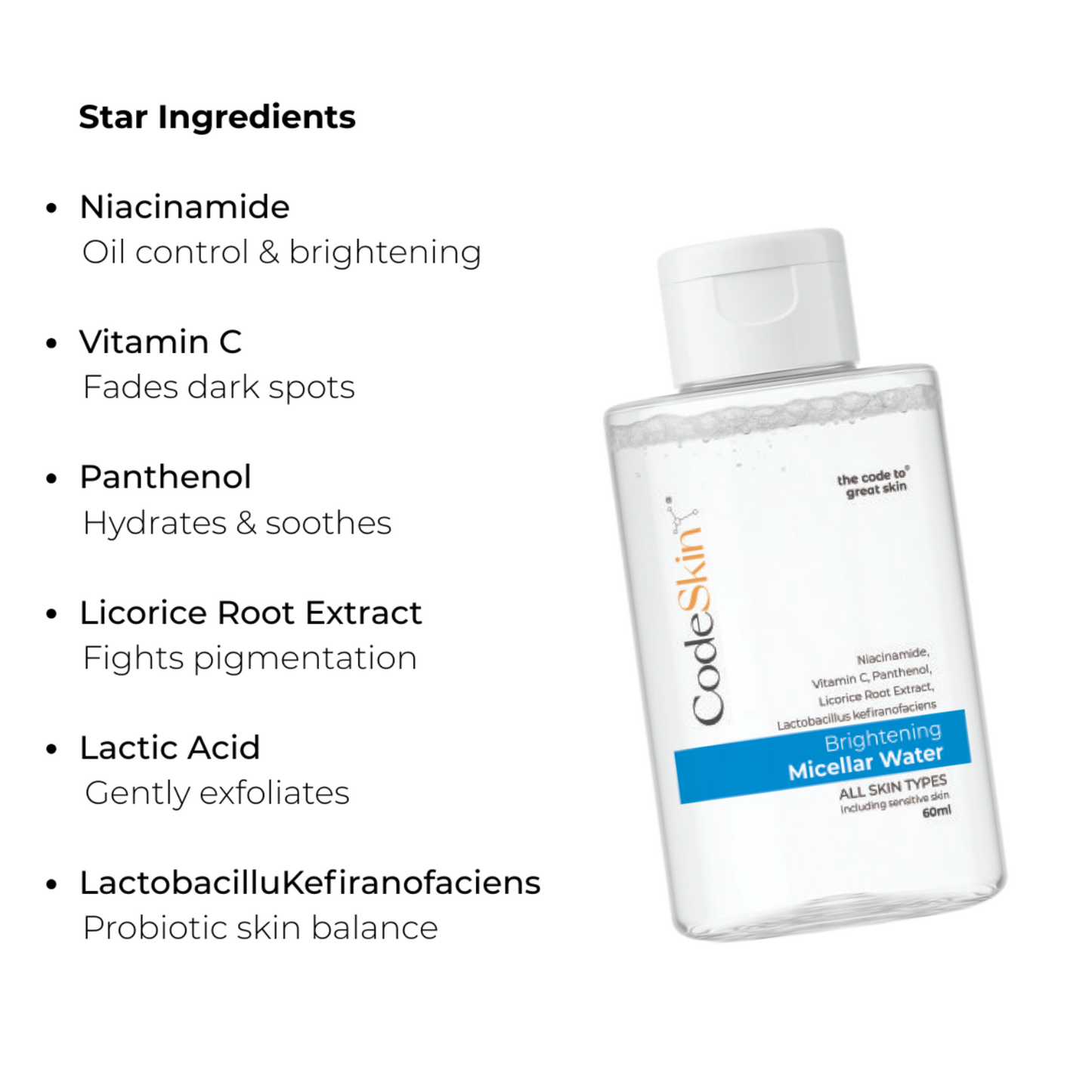 Brightening Micellar Water