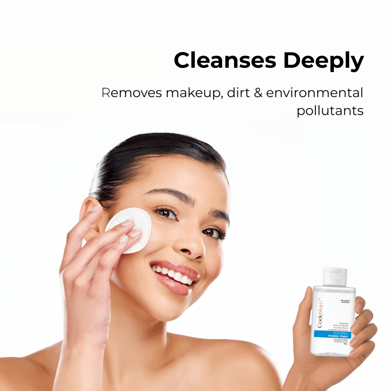 Image of Women with Brightening Micellar Water