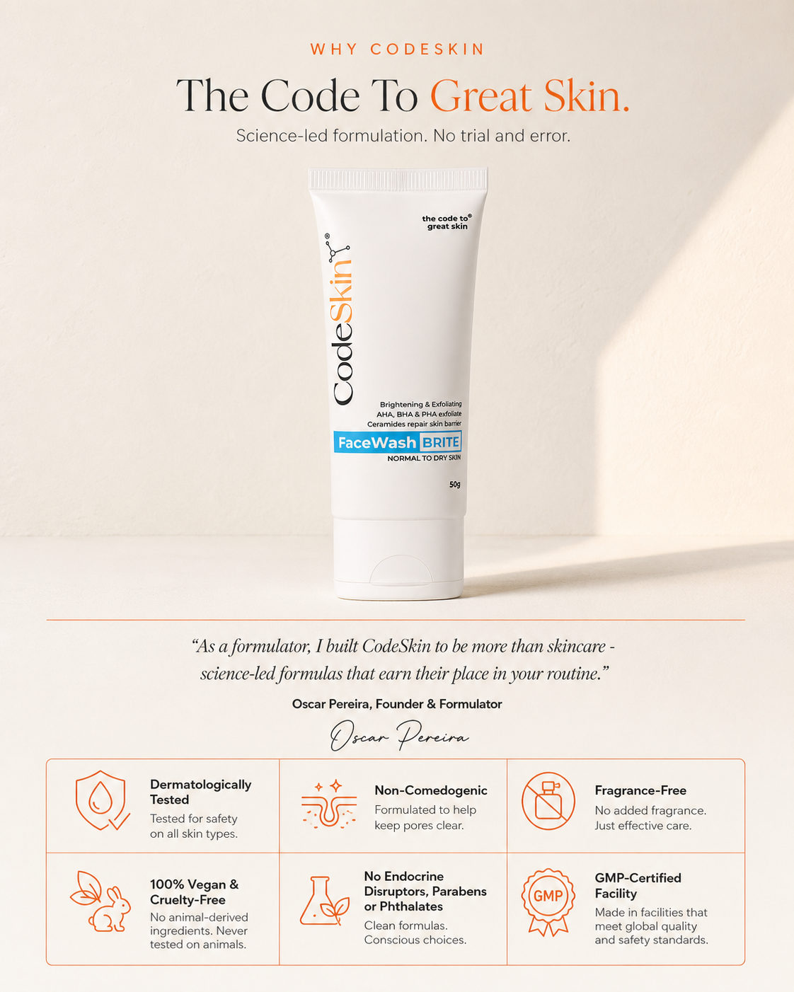 Image of FaceWash BRITE