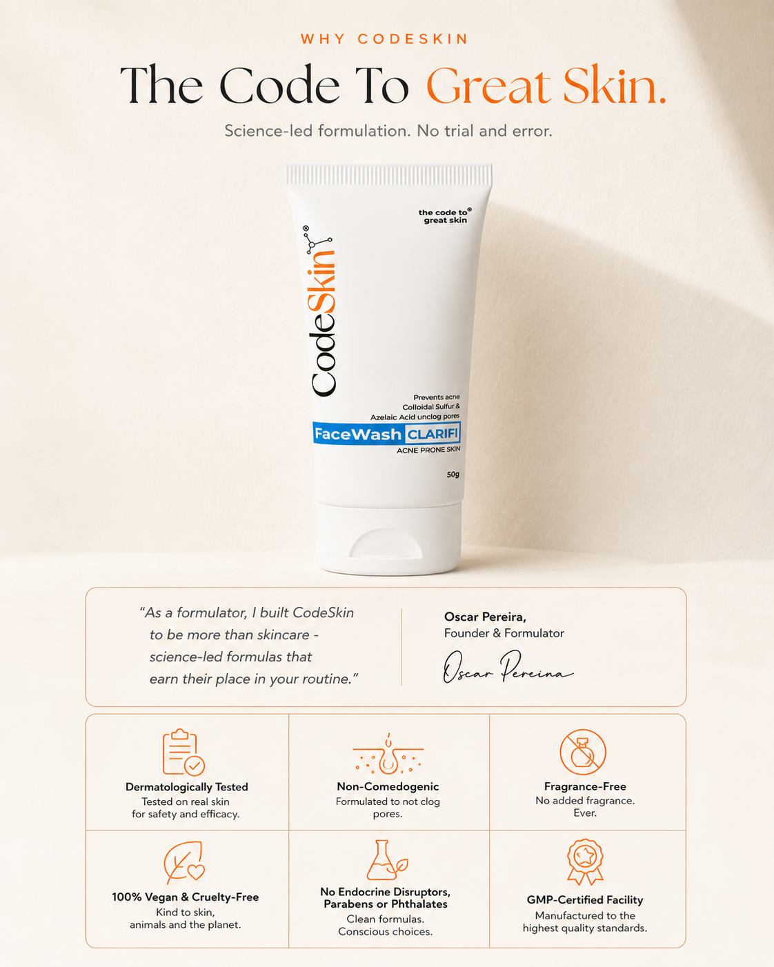 Image of FaceWash CLARIFI
