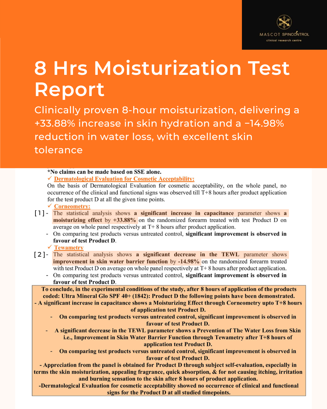 UltraMineral Glo Sunscreen Moisturization