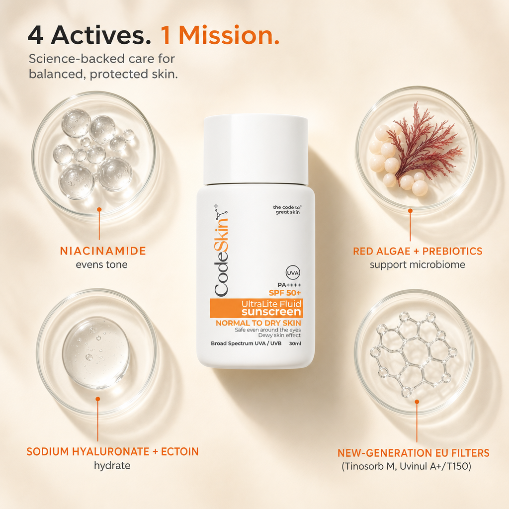Image of UltraLite Fluid Sunscreen SPF 50+ PA++++