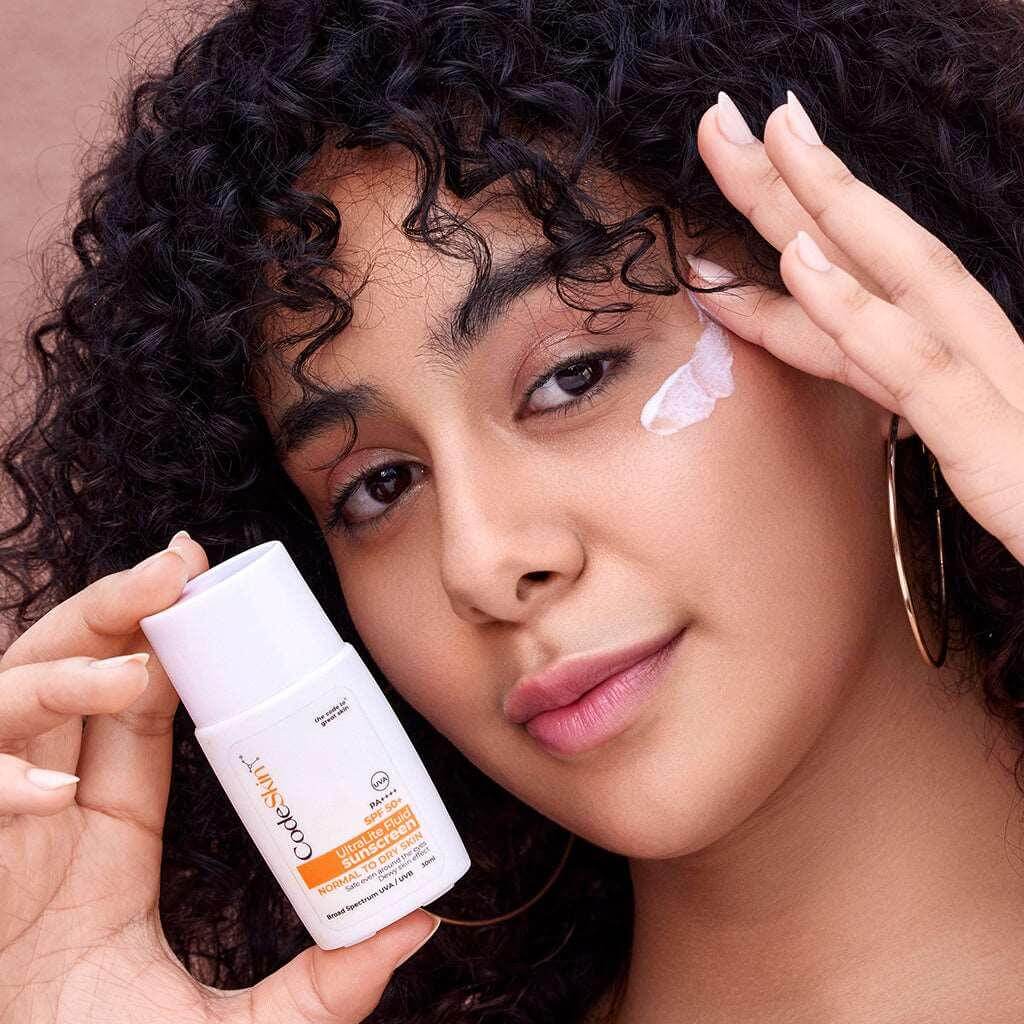 Image of UltraLite Fluid Sunscreen | SPF 50+ - CodeSkin