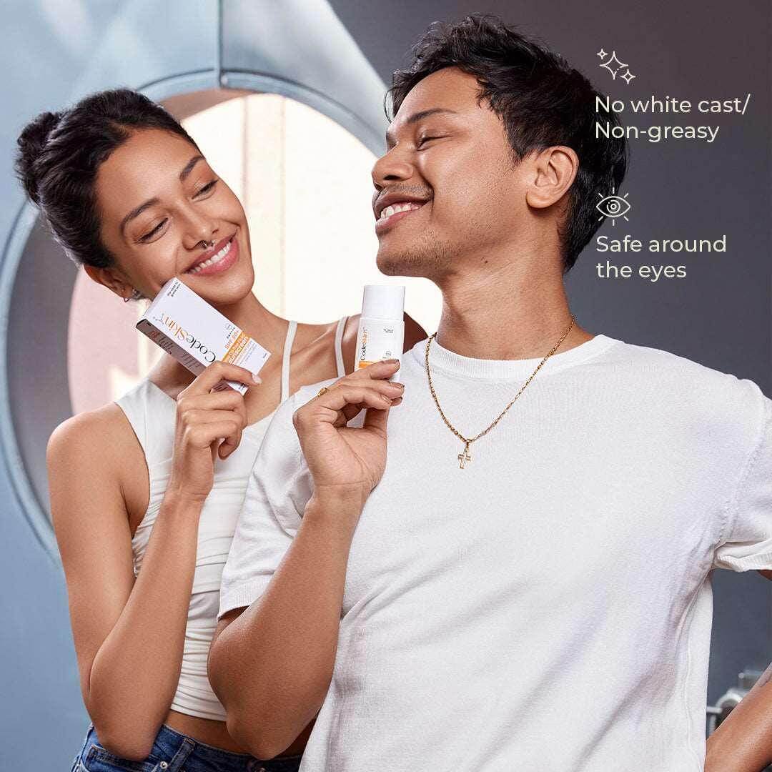 Image of UltraMatte Oil-Free Fluid Sunscreen | SPF 50+ - CodeSkin