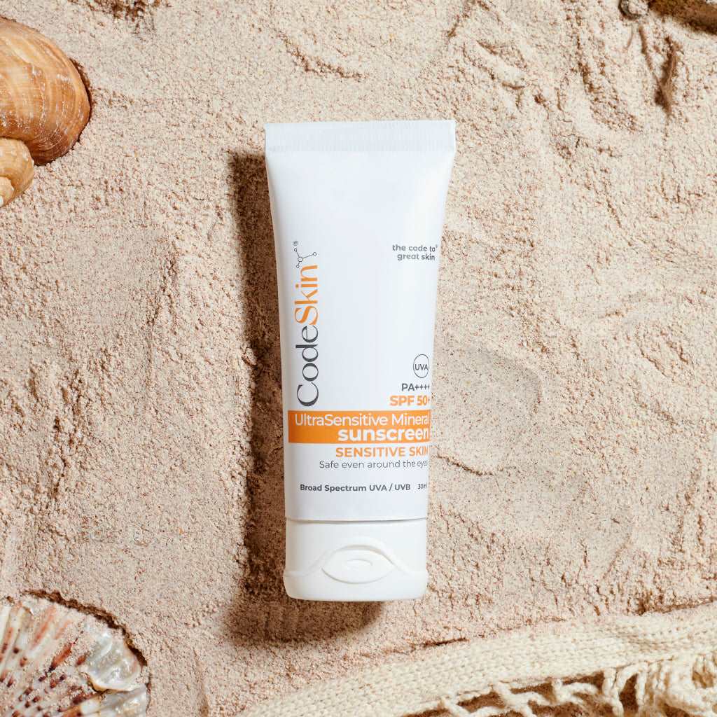 UltraSensitive Mineral Sunscreen | SPF 50+ - CodeSkin