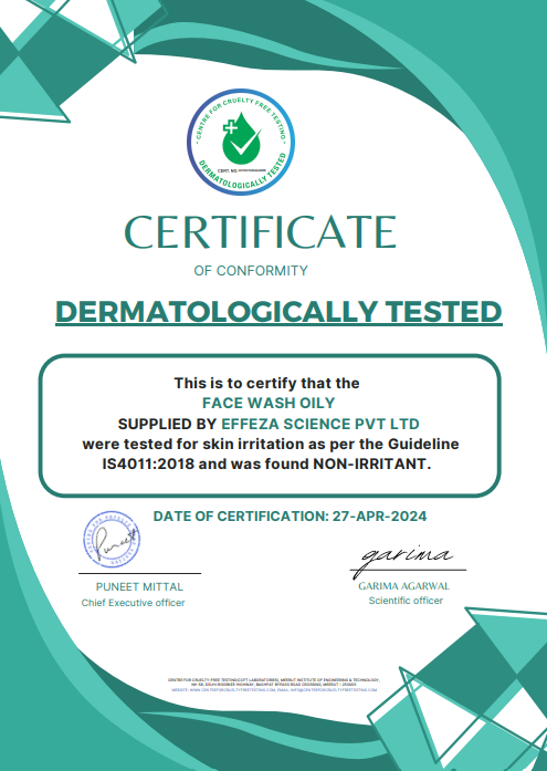 Dermat Test Facewash Oily