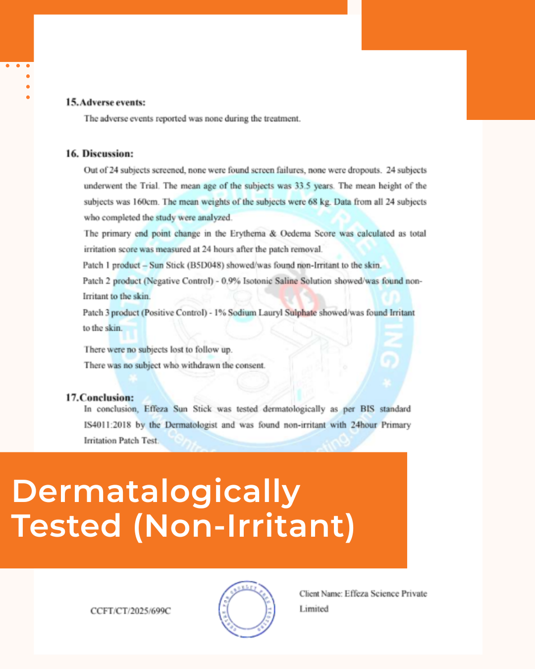 Dermat Tested Sunstick 