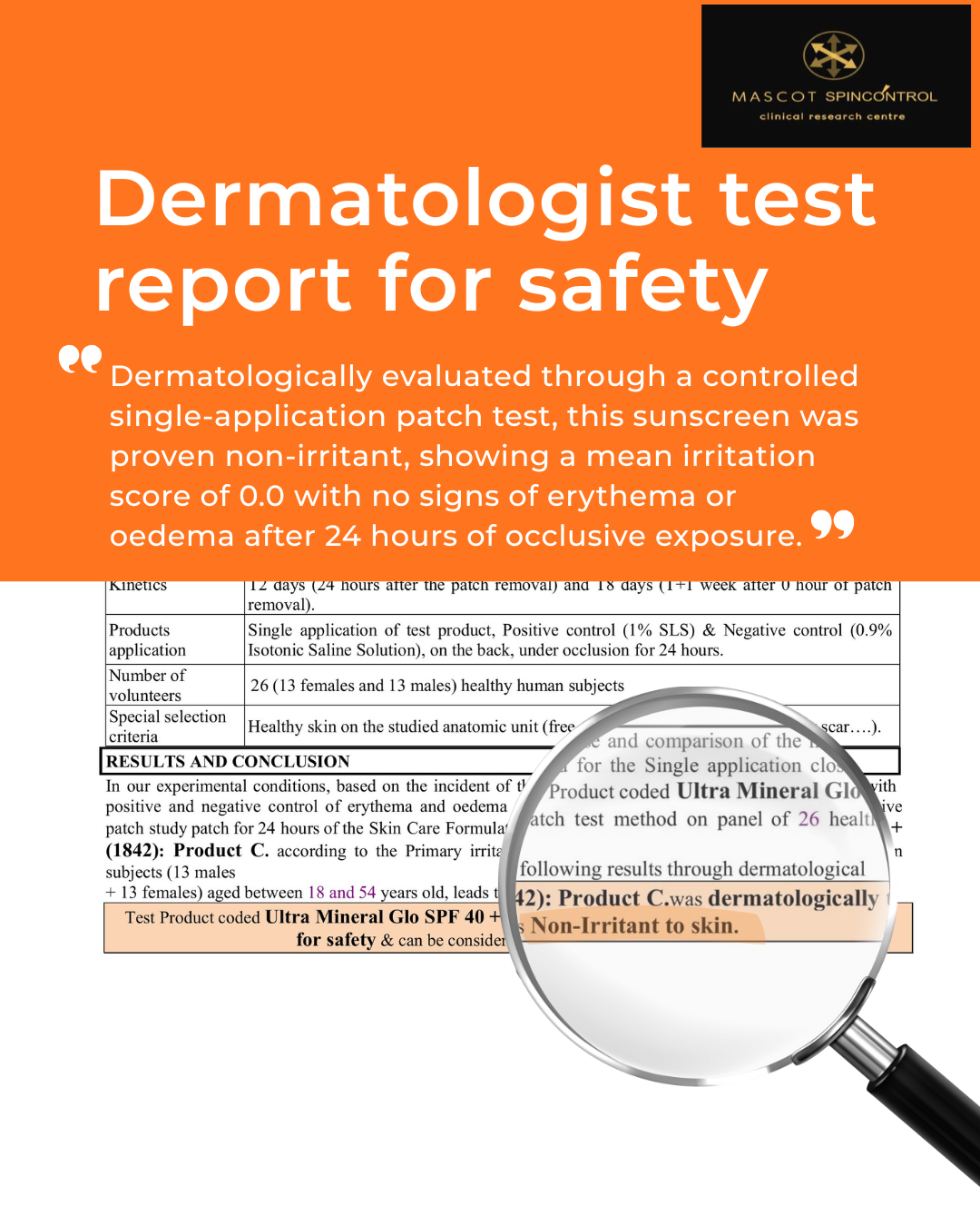 UltraMineral Glo Sunscreen Dermatologist