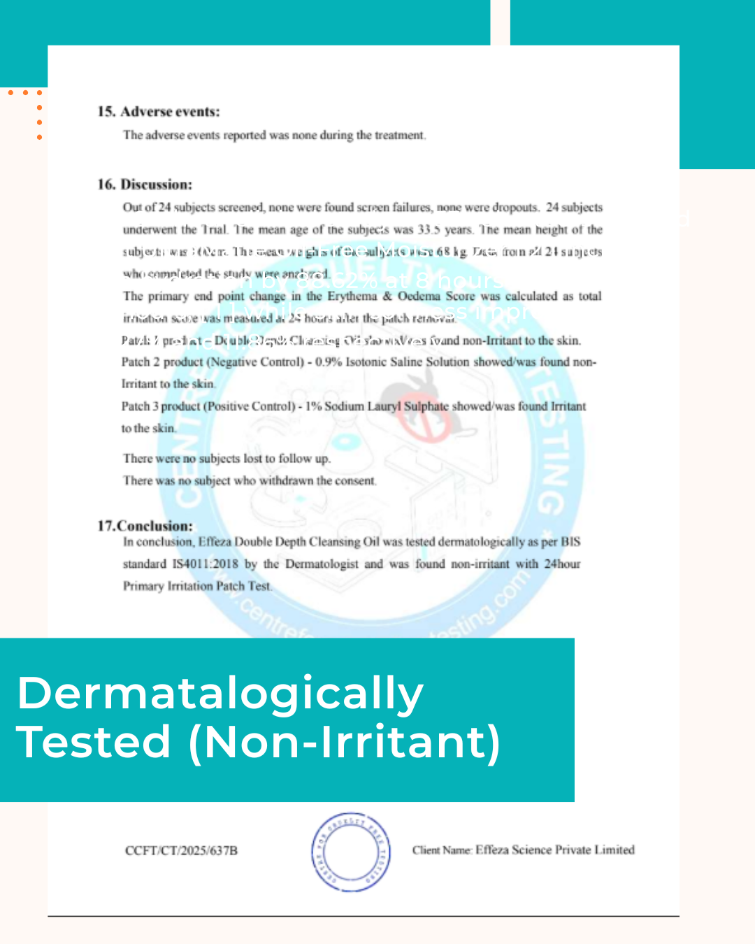 Double Depth Dermat Test