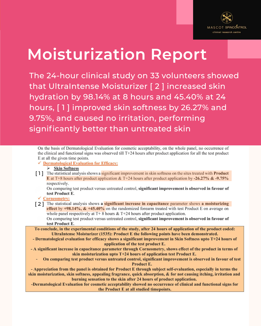 UltraIntense Moisturizer Moisturization