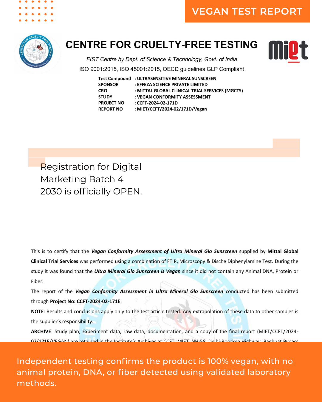 UltraMineral Glo Sunscreen Vegan